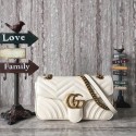 Gucci Now GG Marmont Matelasse Shoulder Bag 443496 OffWhite HY12070KX51
