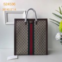 Gucci Ophidia GG medium top handle bag 524536 brown HY6563Pf97