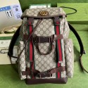 Gucci Ophidia GG Supreme backpack 690999 Brown HY3754Fh96