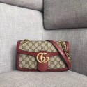 Gucci Ophidia GG Supreme small shoulder bag 443497 red HY14058io33