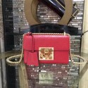 Gucci Padlock Gucci Signature Mini Shoulder Bag 409487 Red HY1283io33