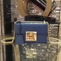 Gucci Padlock Gucci Signature Mini Shoulder Bag 409487 Royal HY10142dX32