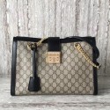 Gucci Padlock Medium GG Shoulder Bag 479197 Black HY26946DO87
