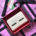 Gucci Print Leather Card Case 496319 White HY25328iZ66