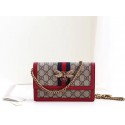 Gucci Queen Margaret GG mini bag 476079 red HY3618Nw52