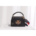 Gucci Queen Margaret small top handle bag 476541 Black HY13773Xw85