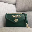 Gucci Rajah medium shoulder bag 537241 green HY7688SS41