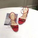 Gucci Sandals Shoes 1CM 7CM 10CM Heels GG6326 Red HY5702Is53