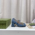 Gucci Shoes GUS00026 Heel 7.5CM Shoes HY18873uU16