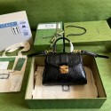 Gucci Small GG top handle bag 675791 black HY15575hT91
