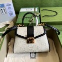 Gucci Small GG top handle bag 675791 White HY1273qB82