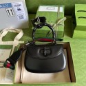Gucci Small top handle bag with Bamboo 675797 black HY20617xh67