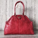 Gucci Suede Leather Top Handle Bag 501015 Red HY23785fJ40