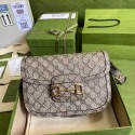 Gucci The Hacker Project small Gucci Horsebit 1955 bag 602204 Beige HY13656Af99