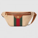 Gucci Vintage canvas belt bag 575082 Beige HY21667dw37