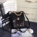 High Quality Chanel backpack Grained Calfskin Calfskin & Gold-Tone Metal A57570 black HY13921pR54