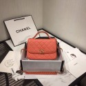High Quality Chanel flap bag leather & Gold Metal AS0970 light pink HY26331pR54