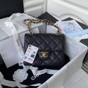 High Quality CHANEL mini flap bag AS2468 black HY4796pR54