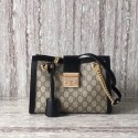 High Quality Gucci Padlock Small GG Shoulder Bag 498156 Black HY17082BH97