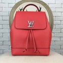 High Quality Replica Louis Vuitton LOCKME BACKPACK 41817 Red HY7489aR54