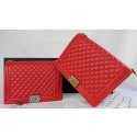 Hot Boy Chanel Flap Shoulder Bag Original Cannage Pattern A67087 Red HY6251Nm85