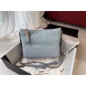 Hot Chanel gabrielle hobo bag A93824 light blue HY95cT87