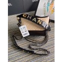 Hot Chanel gabrielle small hobo bag S0865 apricot&black HY22824io40
