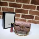 Hot Gucci GG Marmont super Clutch bag 575161 pink HY8589io40