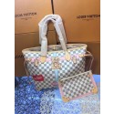 Hot Louis Vuitton Damier Azur Canvas neverfull M40156 HY14281Nm85