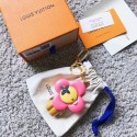 Hot Louis vuitton VIVIENNE BAG CHARM AND KEY HOLDER M63077 pink HY18079io40