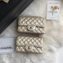 Hot Replica Chanel mini flap bag Grained Calfskin A1116 gold HY11369wR89