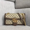 Imitation 1:1 Gucci Ophidia GG Supreme small shoulder bag 443497 brown HY11078LT32