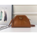 Imitation AAA Gucci RE BELLE small shoulder bag 524620 brown HY10963kf15