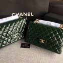 Imitation Chanel Classic Flap Bag Original Leather A1113 Green HY7134ye39