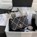 Imitation Chanel flap bag AS2383 black & White HY3558RC38