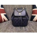 Imitation Chanel Original Leather Backpack CHA2590 Black HY1590KV93