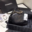 Imitation Chanel Original Small classic Sheepskin camera bag AS1511 black HY15968RC38