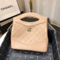 Imitation CHANEL Shopping Bag Mini Tote B57979 Apricot HY7907Oz49