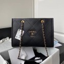 Imitation Chanel Shopping Bag Original leather AS2752 black HY23519Fo38