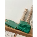 Imitation Chanel SMALL FLAP BAG Lambskin & Gold-Tone Metal AS3367 green HY7877Dl40