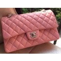 Imitation Fashion Chanel 2.55 Series Flap Bag Pink Original Leather A01112 Silver HY12714kd19