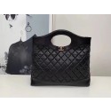 Imitation Fashion CHANEL 31 Large Shopping Bag b57978 black HY10159kd19