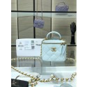 Imitation Fashion Chanel Original Small classic chain box handbag AP2198 Light Blue HY1764kd19