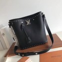 Imitation Fashion Louis Vuitton original LOCKME BUCKET M43878 black HY22569kd19