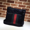 Imitation Gucci Canvas Messenger Bag 181067 black HY22493Tm92