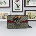 Imitation Gucci Dionysus GG Supreme Canvas Shoulder Bag 400249 Red HY1930EY79