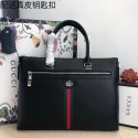Imitation Gucci Original Leather GG Briefcase Bag G78945 Black HY21805SU34