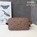 Imitation Gucci Pineapple GG Supreme belt bag 602695 brown HY21808RC38