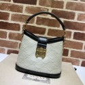 Imitation Gucci Small GG shoulder bag 675788 white HY3193RC38
