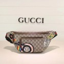 Imitation High Quality Gucci Night Courrier soft GG Supreme belt bag 529711 brown HY5533HH94